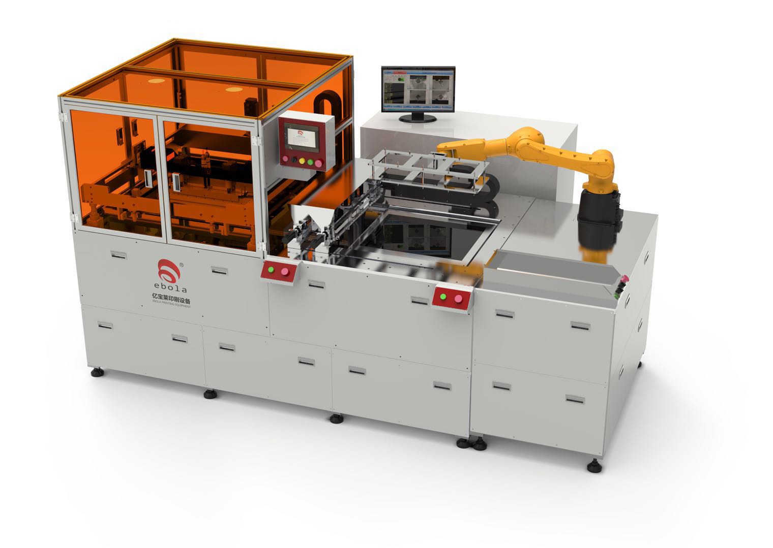 全自動FPC絲印機的優勢及組成